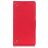 Mobigear Ranch Samsung Galaxy A21 Hülle Klapphülle Geldbörse - Rot