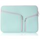 Mobigear Double Zipper Neopren Laptop Sleeve (max 23 cm x 32 cm) Laptop Hülle - Grün