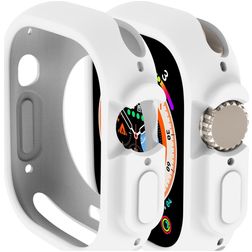 Mobigear Colors Apple Watch Ultra - 49 mm Hardcase Hülle - Weiß