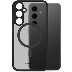 Mobilize Hybrid Samsung Galaxy S24 Plus MagSafe Hülle Hardcase Backcover Stoßfest - Schwarz