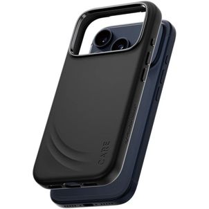 CARE by PanzerGlass Feature FLOW iPhone 17 Pro Silikon MagSafe Hülle Backcover Stoßfest - Schwarz