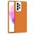 Mobigear Colors Samsung Galaxy A73 Hülle Flexibles TPU Backcover - Cognac