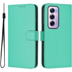 Mobigear Urban Wallet OPPO Reno 12 Pro Hülle Klapphülle Geldbörse - Grün