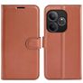 Mobigear Classic Realme GT 6 Hülle Klapphülle Geldbörse - Braun