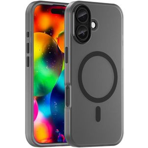 Mobigear Shockproof iPhone 17 MagSafe Hülle Hardcase Backcover - Schwarz