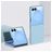 Mobigear Colors Samsung Galaxy Z Flip 7 Hülle Hardcase Backcover - Blau