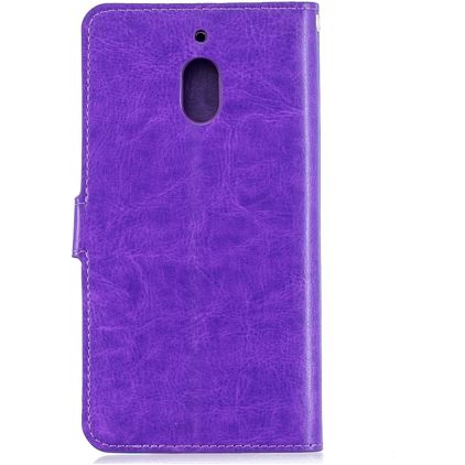 Mobigear Wallet Nokia 2.1 Hülle Klapphülle Geldbörse - Lila