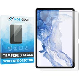 Mobigear Samsung Galaxy Tab S8 Panzerglas Gehärtetes Glas Displayschutz - Hüllenfreundlich
