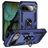 Mobigear Armor Ring Google Pixel 9 Hülle Hardcase Backcover Stoßfest mit Ringhalter - Blau