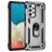 Mobigear Armor Ring Samsung Galaxy A53 Hülle Hardcase Backcover Stoßfest mit Ringhalter - Silber