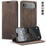 CaseMe 013 iPhone Air Hülle Klapphülle Geldbörse - Coffee