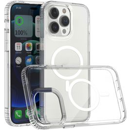Mobigear Crystal Durchsichtig iPhone 14 Pro Max MagSafe Hülle Hardcase Backcover - Transparent