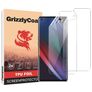 GrizzlyCoat OPPO Find X3 Neo Hydrogel TPU Displayschutz - Hüllenfreundlich + Applikator (2er Pack)