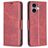 Mobigear Excellent iPhone 16 Plus Hülle Klapphülle Geldbörse - Rot
