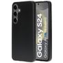 Mobiparts Classic Samsung Galaxy S24 Hülle Flexibles TPU Backcover - Matt Black