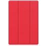 Mobigear Tri-Fold Gel Samsung Galaxy Tab A8 10.5 (2021) TPU / Kunstleder Klapphülle - Rot