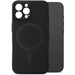 My Style Protective Flex iPhone 16 Pro Max MagSafe Hülle Flexibles TPU Backcover - Schwarz