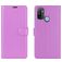 Mobigear Classic OPPO A53s Hülle Klapphülle Geldbörse - Lila