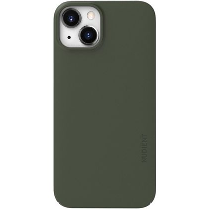 Nudient Thin Precise iPhone 13 MagSafe Hülle Hardcase Backcover - Pine Green