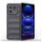 Mobigear Bumpy Xiaomi 13 Pro Hülle Flexibles TPU Backcover - Charcoal