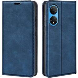 Mobigear Retro Slim HONOR X7 Hülle Klapphülle Geldbörse - Dunkelblau