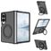 Mobigear 360 Rotating Ring Samsung Galaxy Z Fold 8 MagSafe Hülle Hardcase Backcover mit Ringhalter - Schwarz