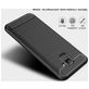 Mobigear Brushed Slim Samsung Galaxy J6 (2018) Hülle Flexibles TPU Backcover - Schwarz