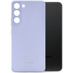 Mobilize Rubber Gelly Samsung Galaxy S22 Hülle Flexibles TPU Backcover - Pastel Purple