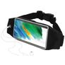 Mobiparts Comfort Fit Belt Handyhalterung Joggen Samsung Galaxy S21 FE Sporthülle Neopren Gürtel - Schwarz