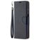 Mobigear Excellent Samsung Galaxy A12 Klapphülle Portemonnaie - Schwarz