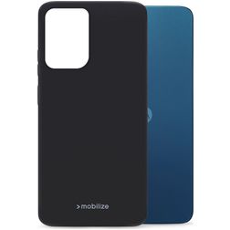 Mobilize Rubber Gelly Motorola Moto G34 TPU (flexibel) Backcover - Matt Black