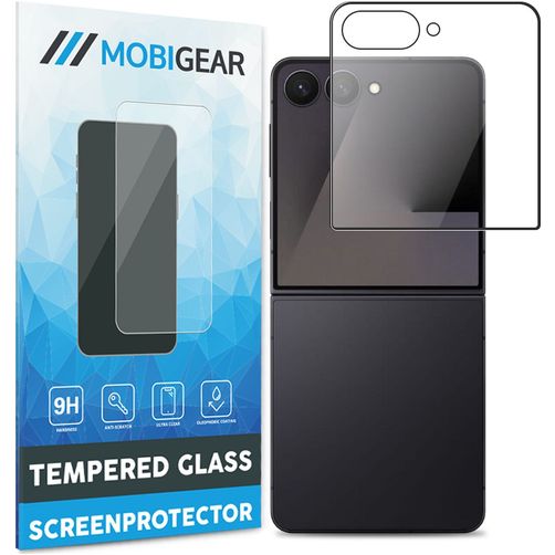 Mobigear Premium Samsung Galaxy Z Flip 7 Panzerglas Displayschutz - Hüllenfreundlich - Schwarz