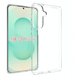 Mobigear Basics Durchsichtig Samsung Galaxy S26 Plus Hülle Flexibles TPU Backcover - Transparent