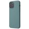 Mobigear Rubber Touch iPhone 12 Silikon Hülle Backcover - Pine Green