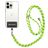 Mobigear Lanyard Verstellbare Universal-Handykette - Schwarz / Grün