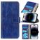 Mobigear Basic iPhone 14 Pro Max Hülle Klapphülle Geldbörse - Blau