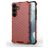 Mobigear Honeycomb Samsung Galaxy S24 Plus Hardcase Backcover Shockproof - Rot