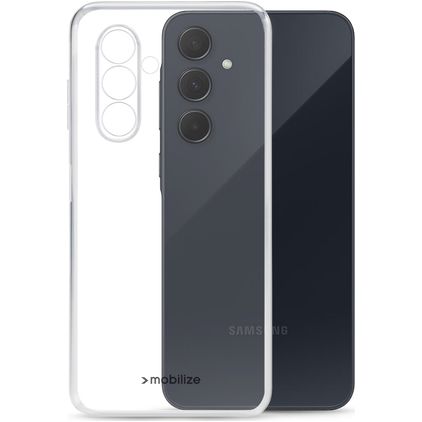 Mobilize Gelly Durchsichtig Samsung Galaxy A35 Hülle Flexibles TPU Backcover - Transparent
