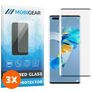 Mobigear Curved Huawei Mate 40 Pro Panzerglas Gehärtetes Glas Displayschutz - Hüllenfreundlich - Schwarz (3er Pack)
