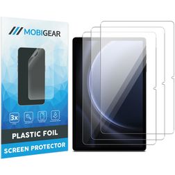 Mobigear Samsung Galaxy Tab S9 FE Plus Displayschutz Schutzfolie - Hüllenfreundlich (3er Pack)