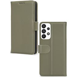 Mobilize Premium Gelly Wallet Samsung Galaxy A53 Hülle Klapphülle Geldbörse - Grün