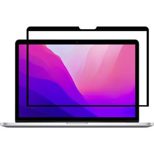 GrizzlyCoat MacBook Pro 15 Zoll (2012-2015) Displayschutz Anti-Glare Schutzfolie - Hüllenfreundlich - Schwarz Model A1398