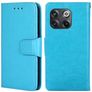 Mobigear Wallet OnePlus 10T Hülle Klapphülle Geldbörse - Blau