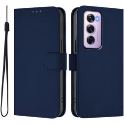 Mobigear Urban Wallet OPPO Reno 12 Pro Hülle Klapphülle Geldbörse - Marineblau
