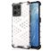 Mobigear Honeycomb OPPO Reno 7 4G Hülle Hardcase Backcover Stoßfest - Weiß