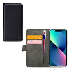Mobilize Classic Gelly Wallet iPhone 13 Mini Klapphülle Portemonnaie - Schwarz