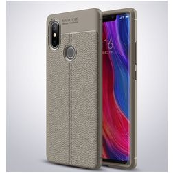 Mobigear Luxury Xiaomi Mi 8 SE Hülle Flexibles TPU Backcover - Grau