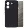 Mobilize Rubber Gelly POCO M7 Pro Hülle Flexibles TPU Backcover - Schwarz