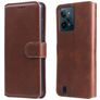 Mobigear Wallet Realme C31 Hülle Klapphülle Geldbörse - Braun