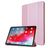 Mobigear Tri-Fold Gel iPad Pro 11 Zoll (2021) Hülle TPU,Kunstleder Klapphülle - Roségold